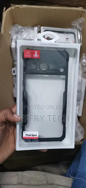 Google Pixel 8 Pro Transparent Cxunddo Shockproof Back Cover Phone