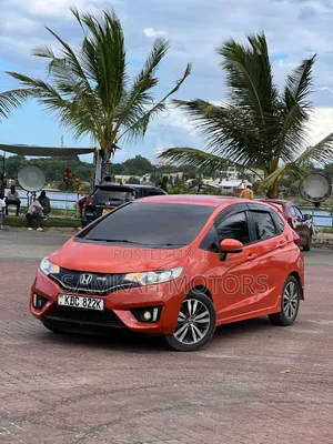 Honda Fit 2015 Orange