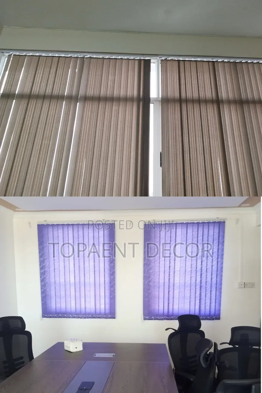 Premium Blinds, Perfect Feel, Vertical Office Blinds