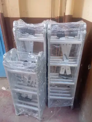 Durable Aluminium Folding Ladder 12ft