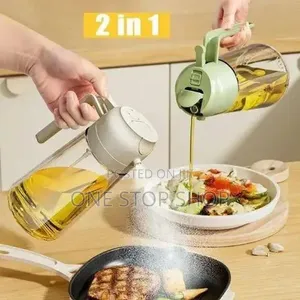 2in1 Oil Dispenser With Sprayer