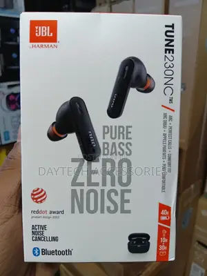 JBL T230nctwsbam in Ear Bluetooth Headphones - Black