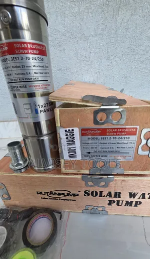 Solar Brushless Screw Pump/Solar Water Pump