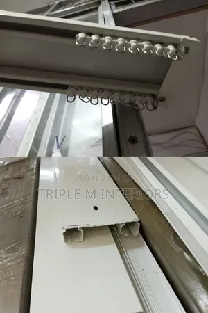 Ceiling Mounted Double Curtain Tracks