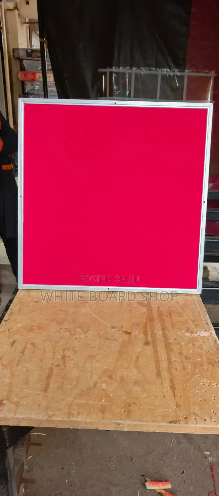 Red Notice Boards 2ft X 2ft- For Principal Office