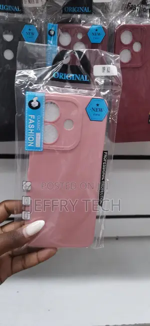 Oppo A3 Pink Fashion Brand Liquid Silicone Phone Case