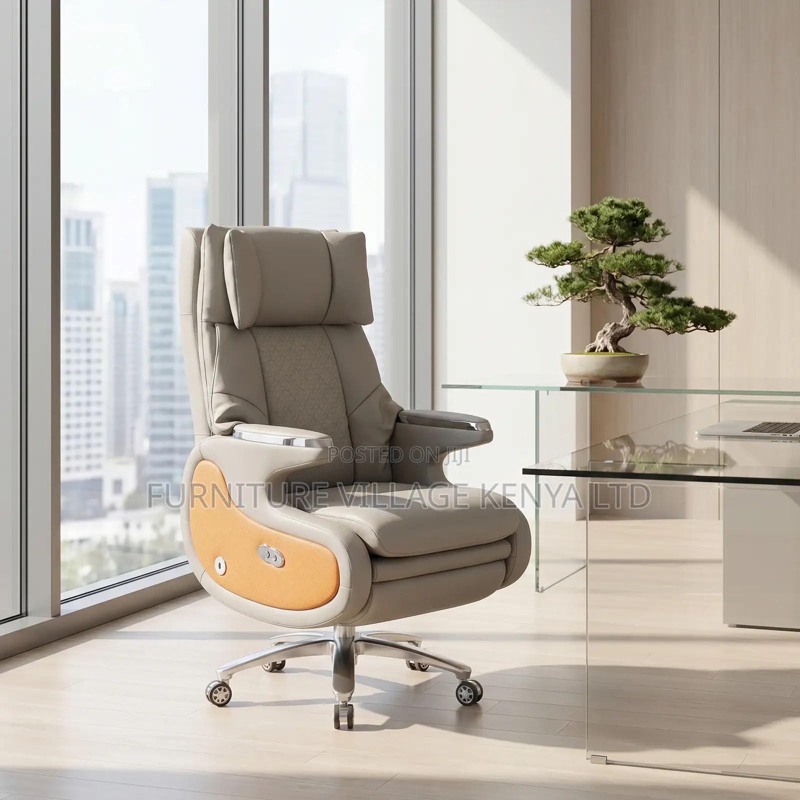 High Back Executive Office Chair.