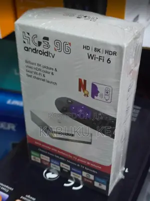 Hcs96 Tv Box Dual Wi-Fi Bt5.4 Voice Set-Top Box 4gb Ram 64gb Rom