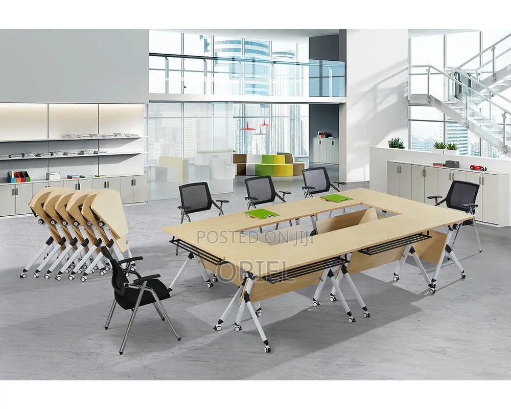 Office Table : Training Meeting Student Foldable Table