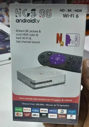 New HCS 96 Tv Box 4gb Ram 64gb Rom Android 16 Tv Box