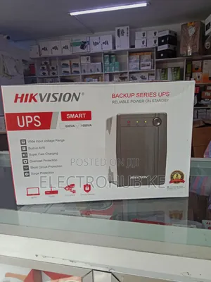 Hikvision 1000va Smart Ups 2-Port Backup Power Supply