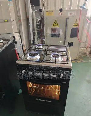 With Electric Plate and Oven Electromate 3+1 Standing Cooker
