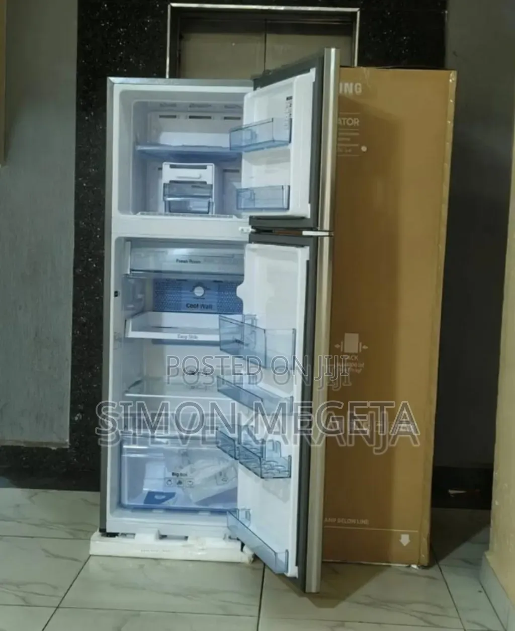 Double Doors Samsung 253l Non Frost Fridge