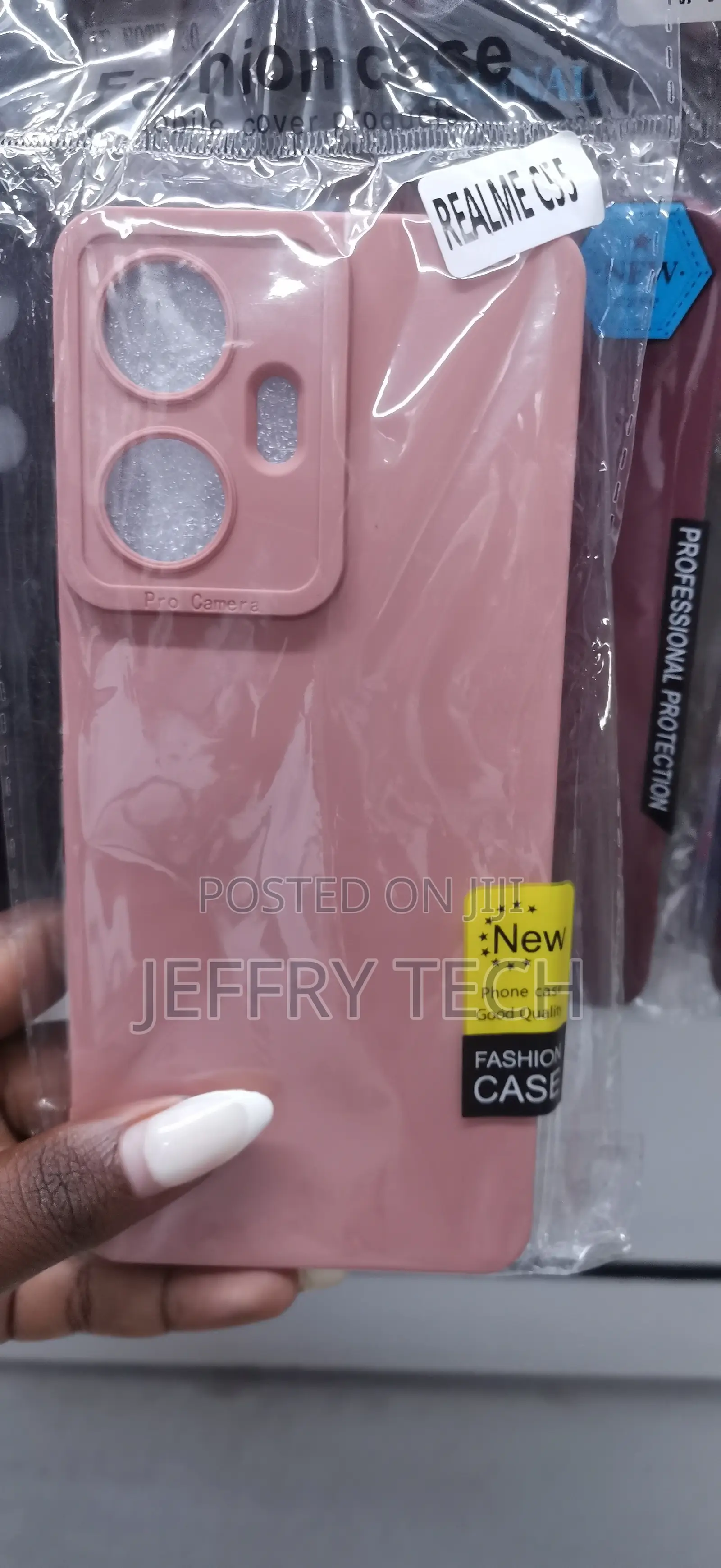 Real Me C55 Silicone Cute Case