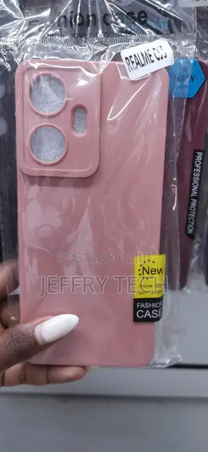 Real Me C55 Silicone Cute Case