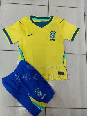 Brazil Home Kids World Cup 2026 Jersey