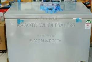 White Von 250l Deep Freezer