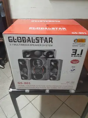 3.1ch Globalstar Hometheatersystem With Remote Control Woofer Syster