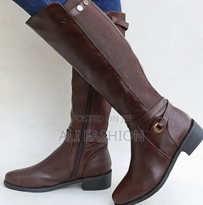 *Flat Knee Boots