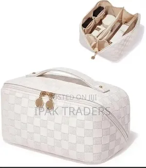 *Pu Leather Cosmetic Pouch Bag Available*.