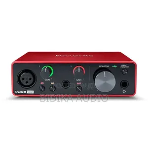 Focusrite Scarlett Solo (3rd Gen) Usb Audio Interface