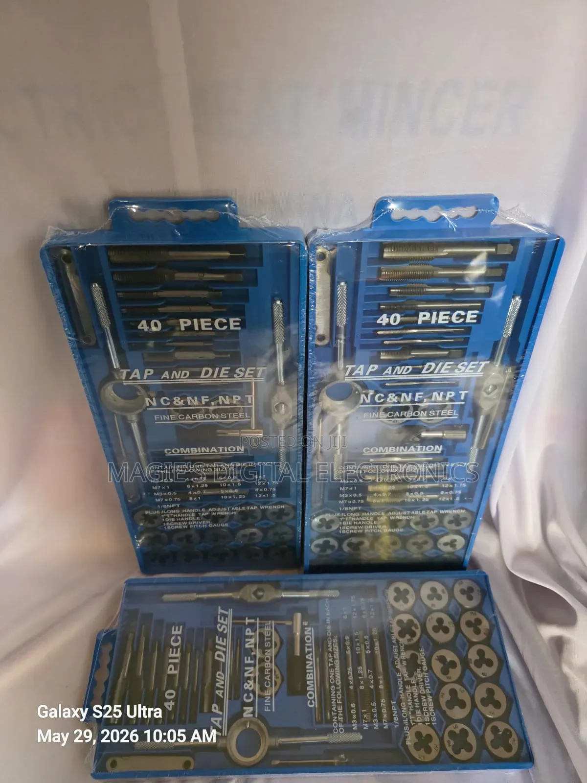 Well Performing 40pcs Tap and Die Set