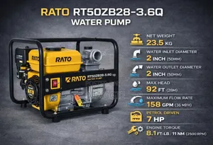 Water Pump Rato Rt50zb28-3.6q