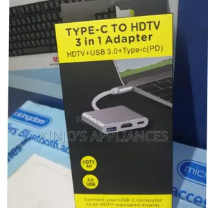 Type C To Hdtv 3in1 Adapter