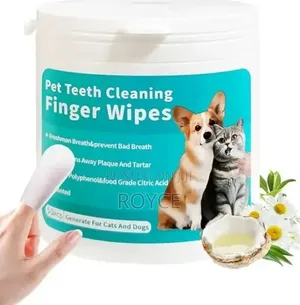 Pet Teeth Cleaning Finger Wipes