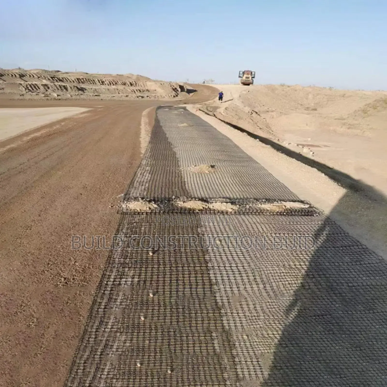 Geogrid Roll / Plastic Geogrid Mesh