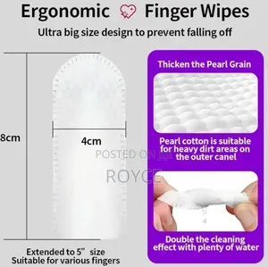 Pet Teeth Cleaning Finger Wipes