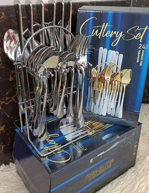 24pcs Cutlery Set Modern Stainless Steel Dining Cutlery Set