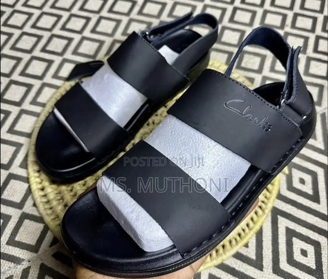 Sling Back , Snap Fastened Clarks Open for Gents