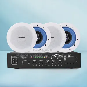 Two-Zone Constant Pressure Amplifier Ceiling Speaker