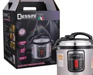 Dessini 6-Liter Stainless Steel Electric Pressure Cooker