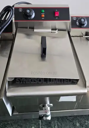 Commercial Countertop Single-Tank Electric Deep Fryer