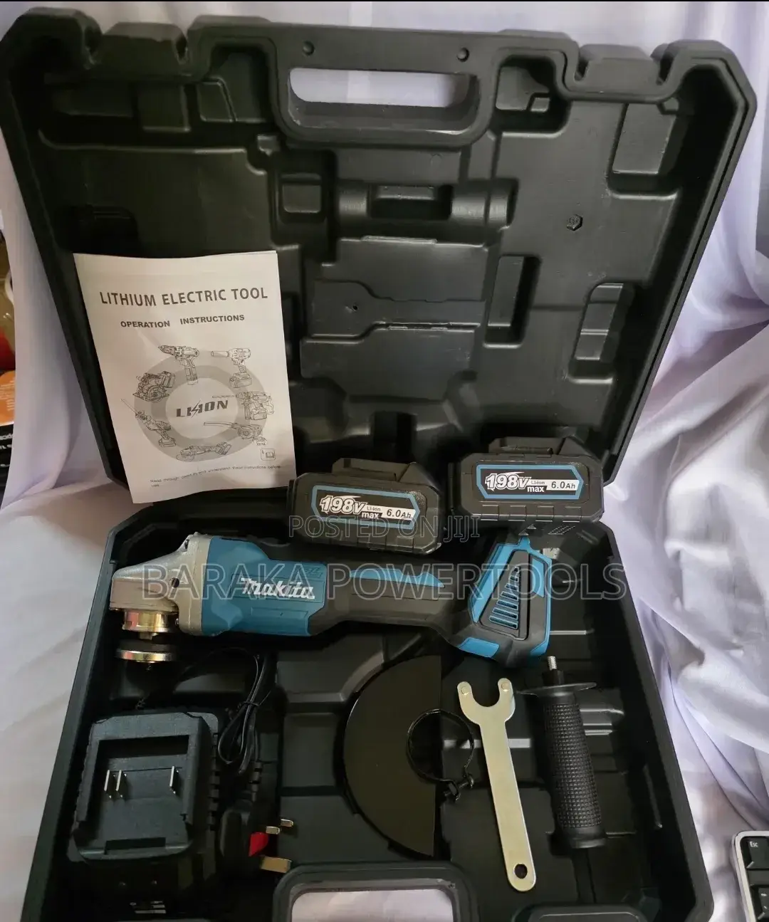 Makita Cordless Angle Grinder