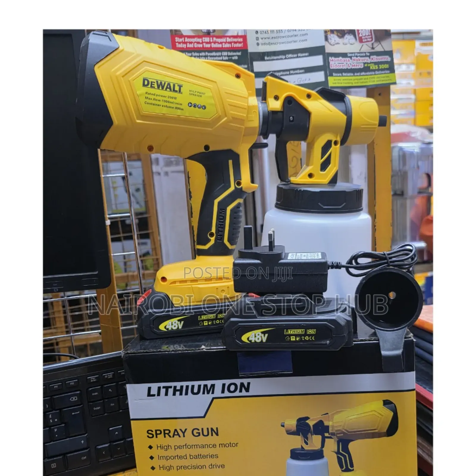 Dewalt Cordless Spray Gun