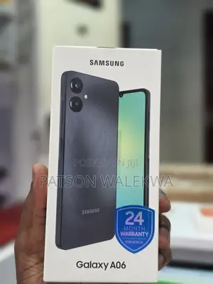 New Samsung Galaxy A06 128 GB Black
