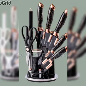 Marble Quality Kitchen Knife Set Stainless Steel Knives 