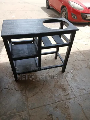 Modern Gray Kitchen Table 30x17 With Gas Hole Available