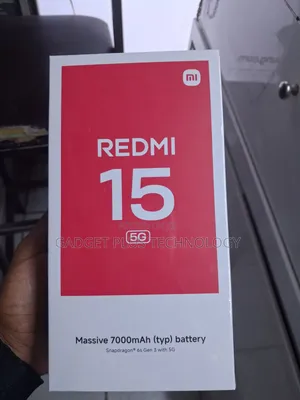 New Xiaomi Redmi 15 256 GB Black