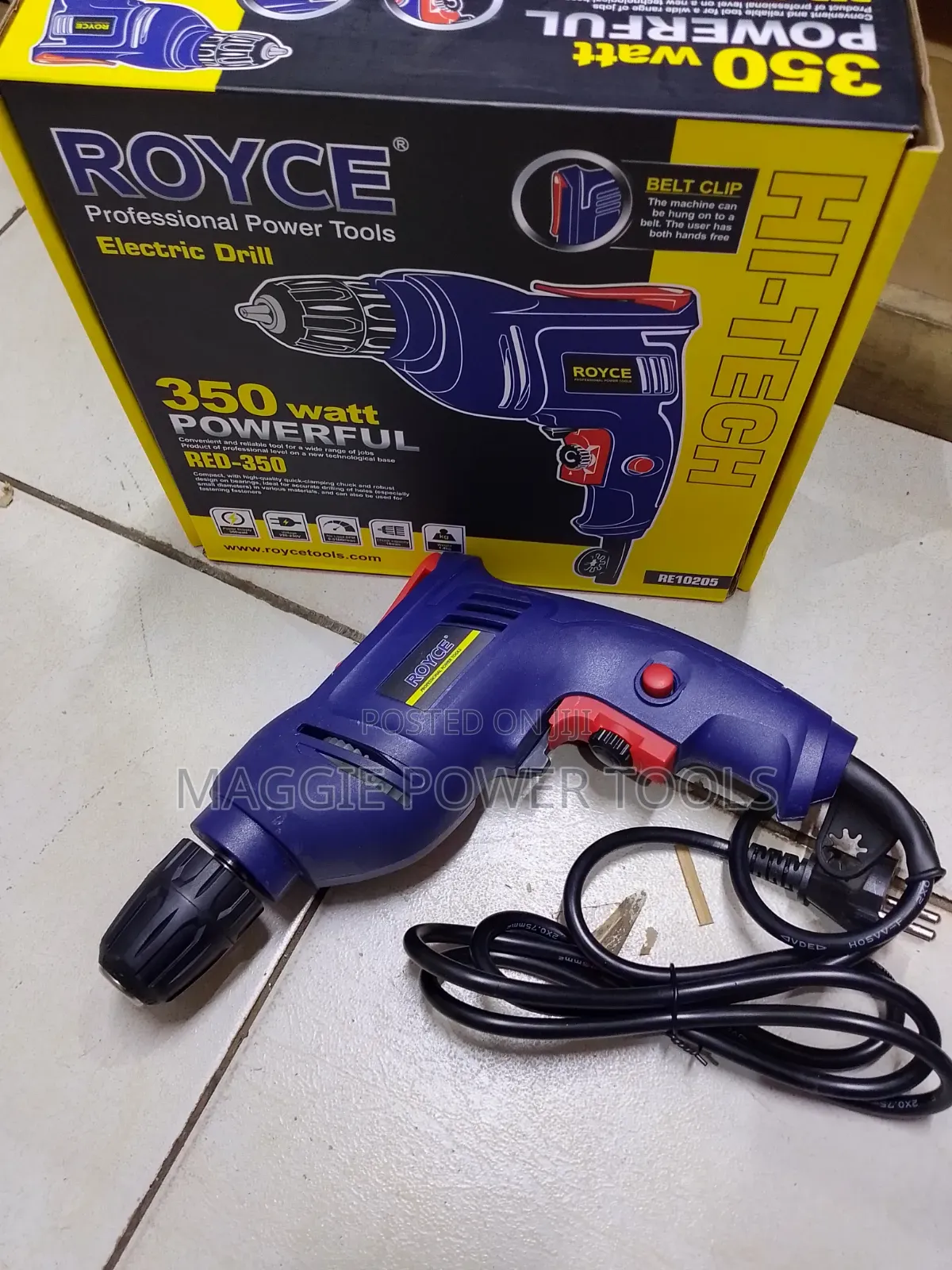 Heavy Duty and Approved Royce Drill/ Royce Electric Drill