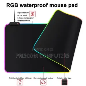 Mouse Pad Keyboard Mat Large RGB Backlit 31.5" X 12" Gaming Mouse Pad