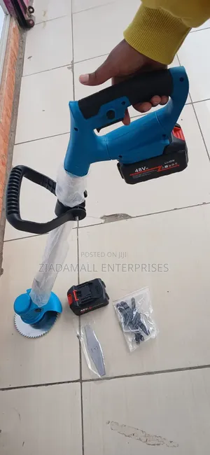 Brush Cutter, Lawnmower Powerful Cordless Grass Bush Cutter