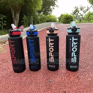 Sports Water Bottle With Time Marker 1000ml