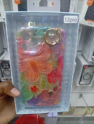 iPhone 12 Pro Case With a Built-in Ring Holder