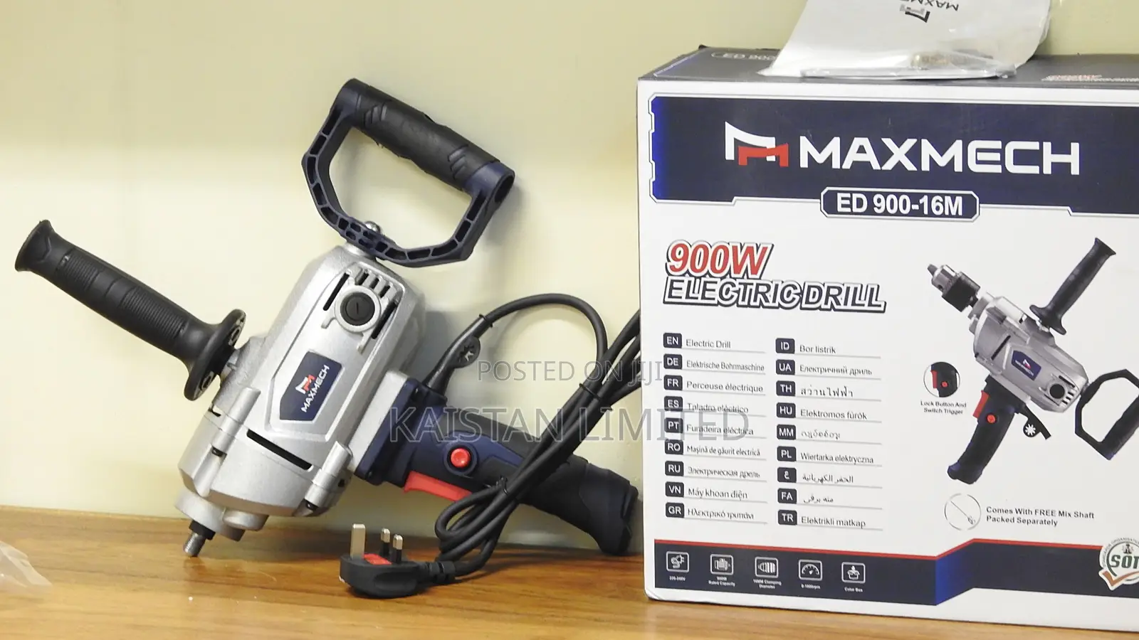 900w Maxmech Electric Hand Drill Machine Ed 900-16m