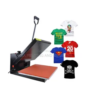 A2 Size 40x60cm Flatbed Heat Press Machine for Commercial Printing