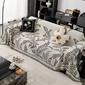 Reversible Chenille Cotton Sofa Cover– Anti-Scratch | Premium Fabric